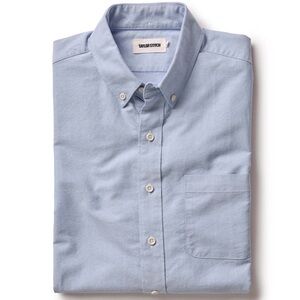 Taylor Stitch Light Blue Casual Button Down Shirt